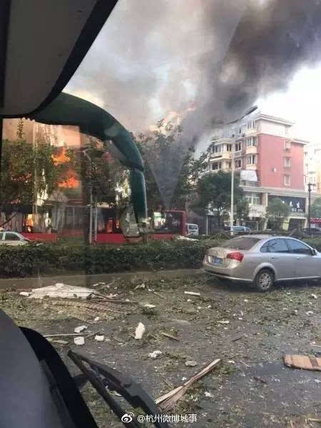 杭州惊现爆炸事件，城市安全与科技进步的双重考验