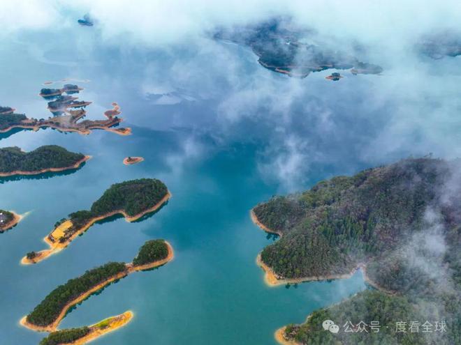 千岛湖风光，杭州的湖光山色与美女图鉴