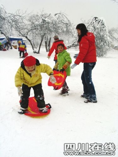 杭州2023年初雪，市民热情赏雪景